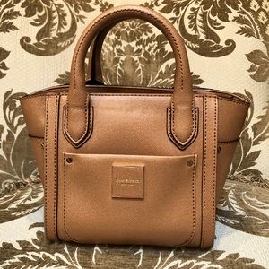 Isaac Misrahi handbag tan mini